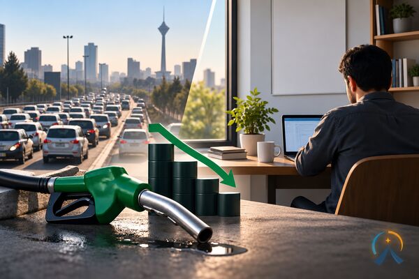 دورکاری کارمندان چقدر بنزین ذخیره می‌کند؟ / حساب راهبرد فردا از صرفه‌جویی ۳۰ میلیون لیتری در سال