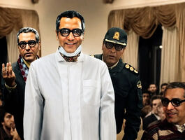 تمسخر روحانی و پزشکیان در اولین سکانس فیلم «مرد سه‌هزار چهره»؟
