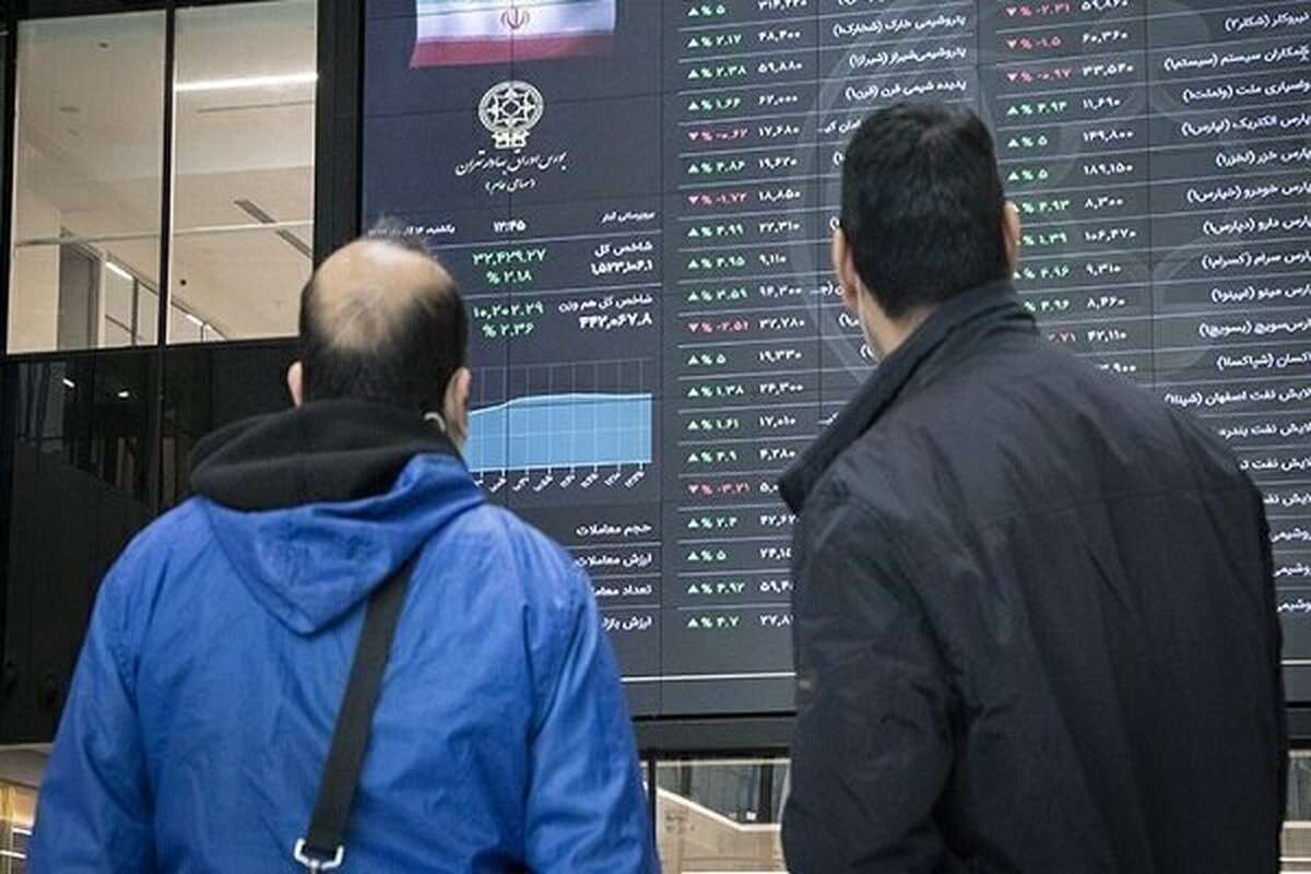 پایان معلامات بورس امروز چهارشنبه ۲۲ مهر ۱۴۰۵؛ شاخص کل افت کرد، شاخص هم‌وزن سبز ماند